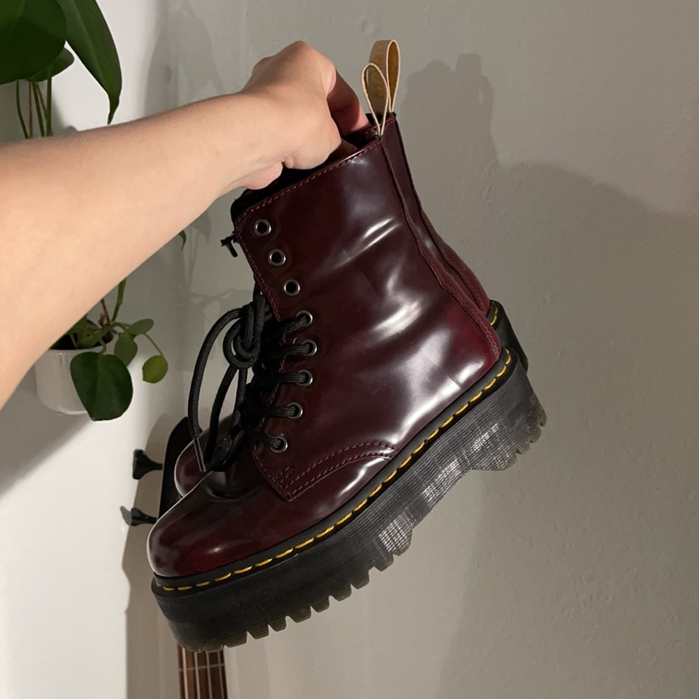 Doc marten jadon red